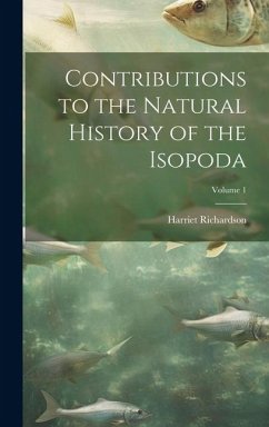 Cover Contributions to the Natural History of the Isopoda; Volume 1