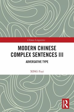 Cover Modern Chinese Complex Sentences III