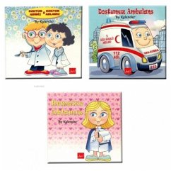 Cover Doktor Abimiz - Doktor Ablamiz Saglik Seti 4 Kitap Set, Renkli Resimli