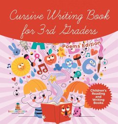 Cover Cursive Writing Book for 3rd Graders - Poems Edition   Children's Reading and Writing Books