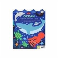 Ocean Coloring Book + Stickers - Petit Collage