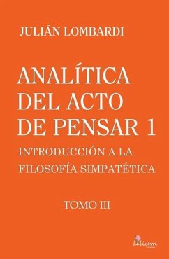 Analítica del acto de pensar 1 