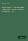 Verzeichniss der von Fr. Dörries auf Askold an der Ostsibirischen Küste gesammelten Vögel