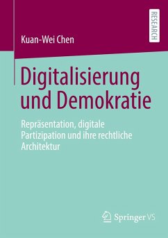 Cover Digitalisierung und Demokratie