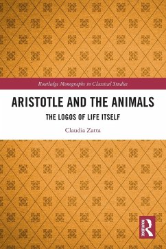 Cover Aristotle and the Animals