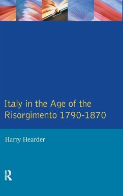 Cover Italy in the Age of the Risorgimento 1790 - 1870