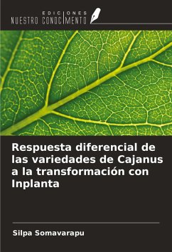Cover Respuesta diferencial de las variedades de Cajanus a la transformación con Inplanta