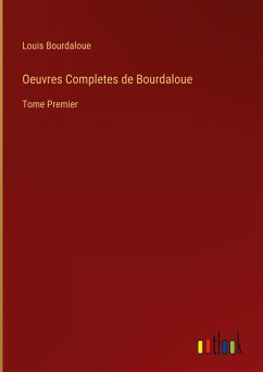 Cover Oeuvres Completes de Bourdaloue