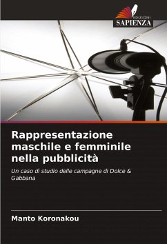 Cover Rappresentazione maschile e femminile nella pubblicità
