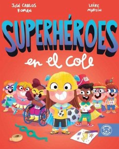 Cover Superhéroes en el cole