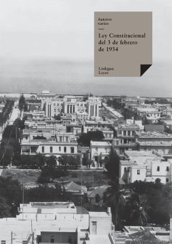 Cover Ley Constitucional del 3 de febrero de 1934