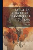 Extrait Du Dictionnaire Historique Et Critique