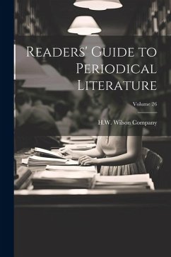 Readers' Guide to Periodical Literature; Volume 26