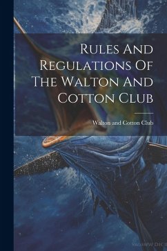 Cover Rules And Regulations Of The Walton And Cotton Club