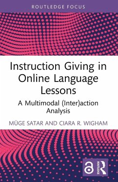 Cover Instruction Giving in Online Language Lessons