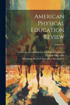 Cover American Physical Education Review; Volume 21