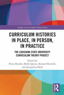Cover Curriculum Histories in Place, in Person, in Practice