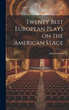 Cover Twenty Best European Plays on the American Stage