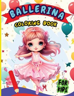 Ballerina Coloring Book For Kids - Peter