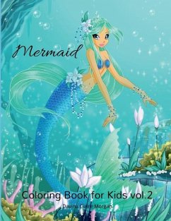 Mermaid Coloring Book for Kids vol.2 - Davina Claire Morgan