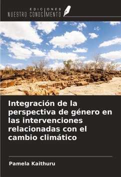 Cover Integración de la perspectiva de género en las intervenciones relacionadas con el cambio climático