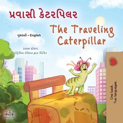 The Traveling Caterpillar (Gujarati English Bilingual Book for Kids)