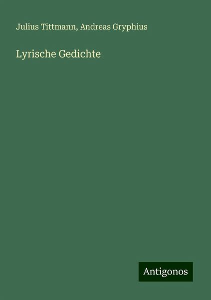 Lyrische Gedichte