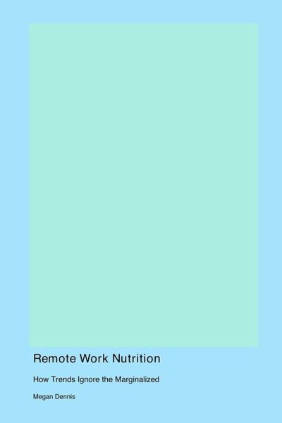 Remote Work Nutrition