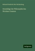 Grundzüge der Philosophie des Nicolaus Cusanus