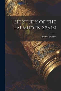 Cover The Study of the Talmud in Spain