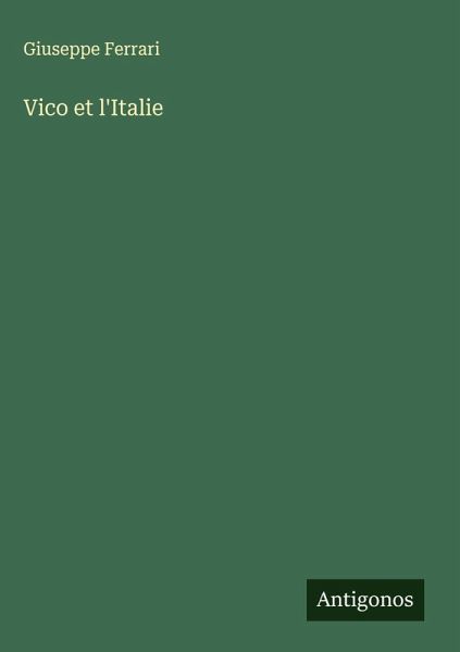 Vico et l'Italie