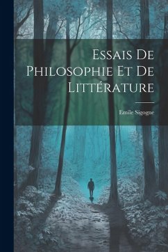 Cover Essais De Philosophie Et De Littérature