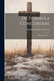 De Formula Concordiae: (münsterer Diss.)...