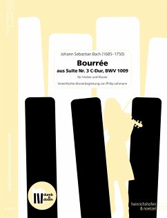 Cover Bourrée aus Suie Nr. 3 D-Dur BWV 1009