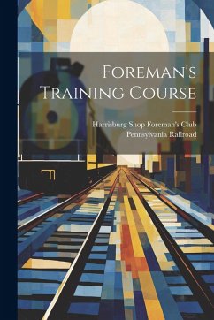 Cover Foreman's Training Course