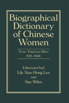 Cover Biographical Dictionary of Chinese Women, Volume II