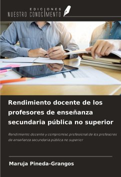 Cover Rendimiento docente de los profesores de enseñanza secundaria pública no superior