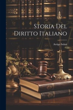 Storia Del Diritto Italiano - Solmi, Arrigo