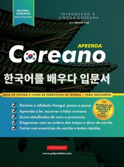 Cover Aprenda Coreano - O livro de exercícios de idiomas para iniciantes
