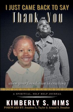 Cover I Just Came Back to Say Thank You