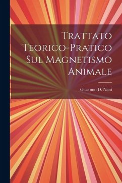 Cover Trattato Teorico-pratico Sul Magnetismo Animale