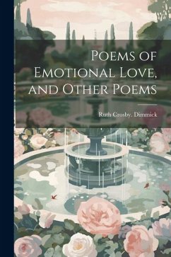 Cover Poems of Emotional Love, and Other Poems