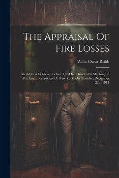 Cover The Appraisal Of Fire Losses