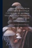 Icones Fungorum Omnium Hucusque Cognitorum, Ad Usum Sylloges Saccardianae Adcommodatae: Sphaeriaceae Allaniosporae. 1900-1905...