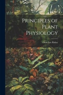 Cover Principles of Plant Physiology