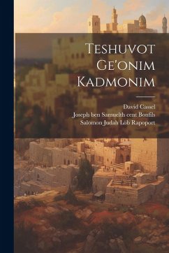 Cover Teshuvot Ge'onim Kadmonim