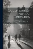 Suggestions On Popular Education