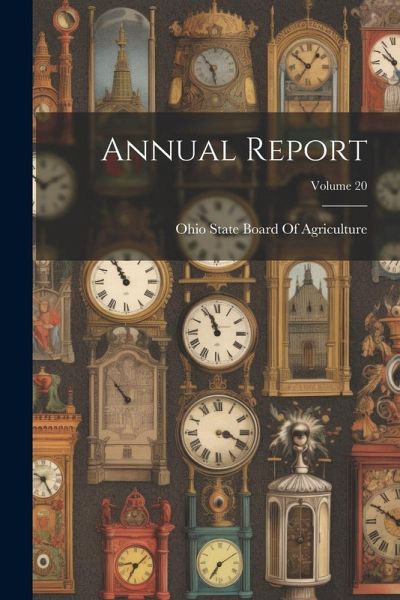 Annual Report; Volume 20 Annual Report; Volume 20