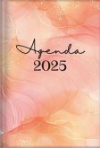 The Treasure of Wisdom - 2025 Daily Agenda - Marbled Pink & Gold