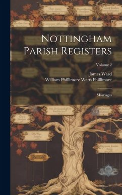 Cover Nottingham Parish Registers: Marriages; Volume 2
